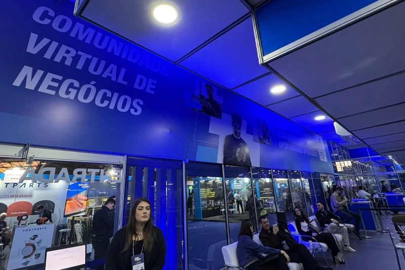 Espaço Comunidade Virtual de Negócios na Mercopar 2024